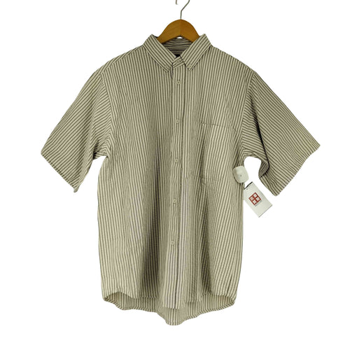 ディアローレル DEAR LAUREL ストライプ S/S BDシャツ メンズ JPN:M